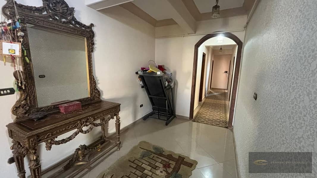 A luxury apartment for rent in the second phase of Beverly Hills Compound in Sheikh Zayed, close to Dahshur Link, and all services are available 13