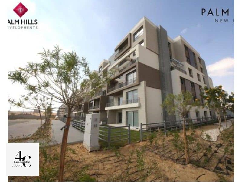 Studio with installments  70m fully finished for sale in Palm hills new cairo ,Very prime location 2