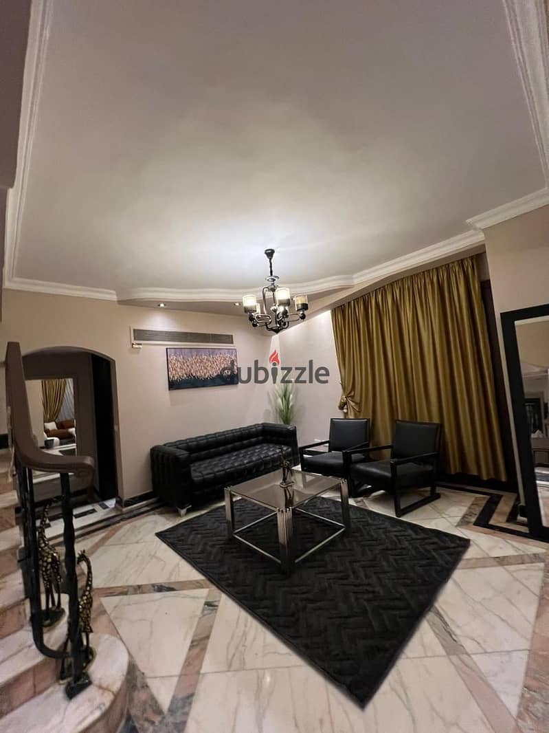 Furnished villa for rent in Safwa Sheikh zayed 16