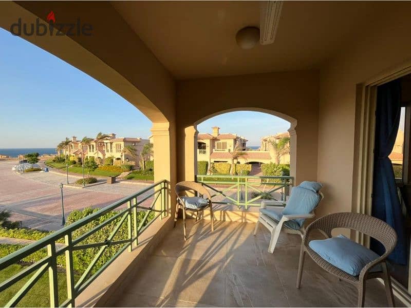 Chalet For Sale SEA VIEW 130M (3bedrooms) Ground Finished in La Vista 6 Ain Sokhna 1