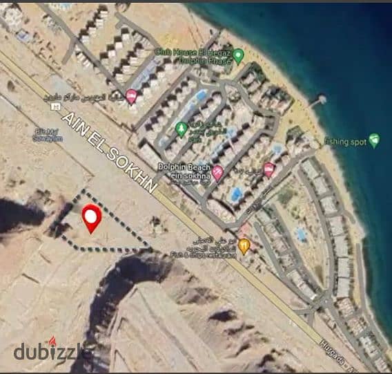 Duplex café directly on the sea for sale in the largest commercial mall with a gas station on Ain Sokhna Road directly at a snapshot price and a 10% d 19