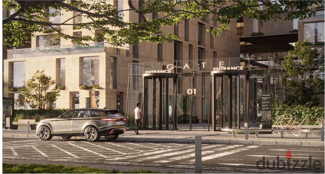 محل تجاري 51م واجهه بلازا مميز الشيخ زايد سكاي رامب بجوار مول the gate plaza ريسيل اقل من سعر الشركه 2