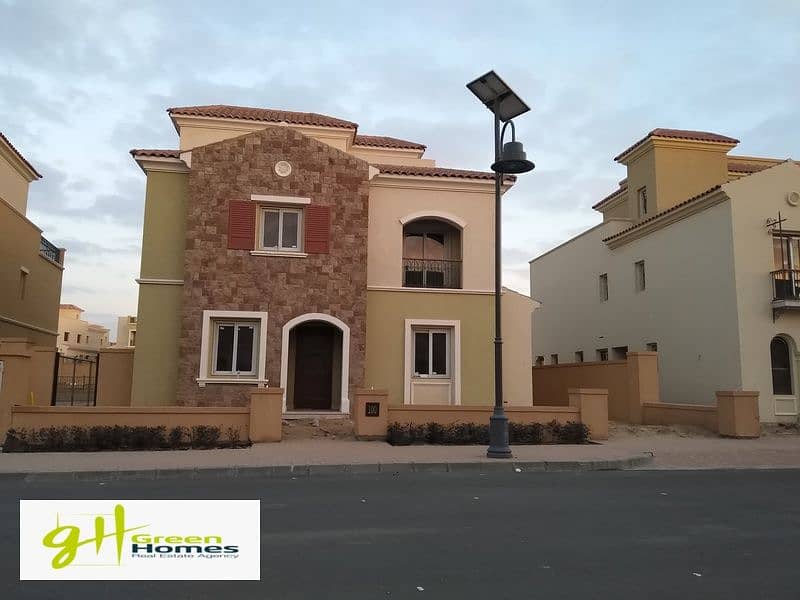 Exclusive Standalone Villa best location over looking club house in Mivida | Emaar, New Cairo 2