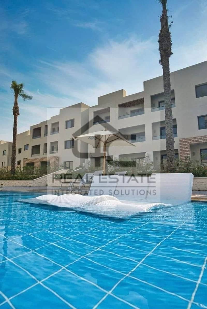 Fully finished townhouse in installments, first row lagoon with garden, open to the largest landscape area 7