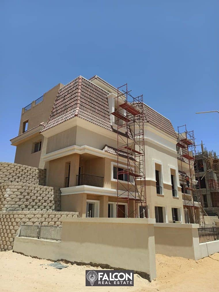 Villa 259m for sale in The Butterfly mostakbal city with installments 8 years 6