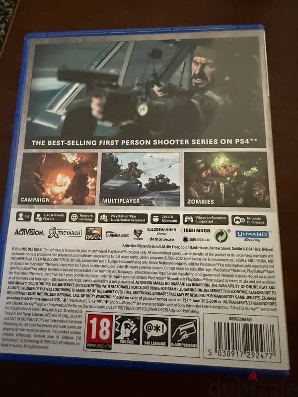 Call of duty cold war PS5 1