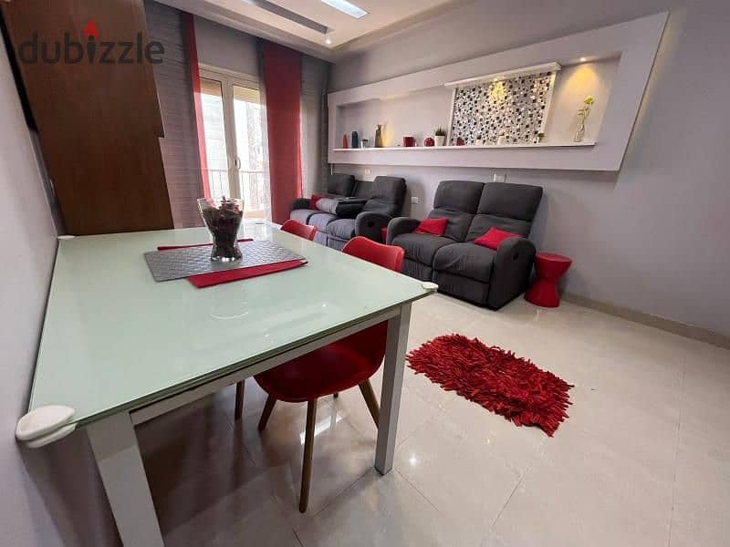 Furnished apartment for rent in The Address Compound, Sheikh Zayed, ultra-modern finishing and furnishings 12