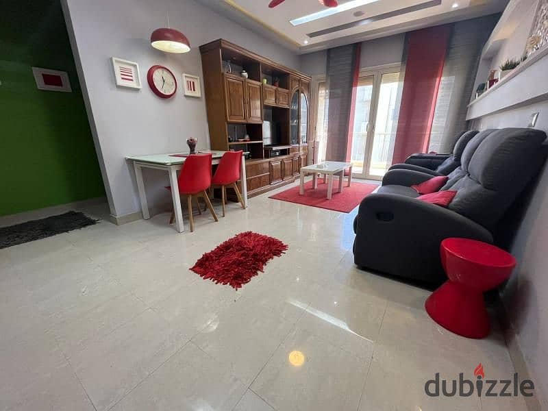 Furnished apartment for rent in The Address Compound, Sheikh Zayed, ultra-modern finishing and furnishings 13