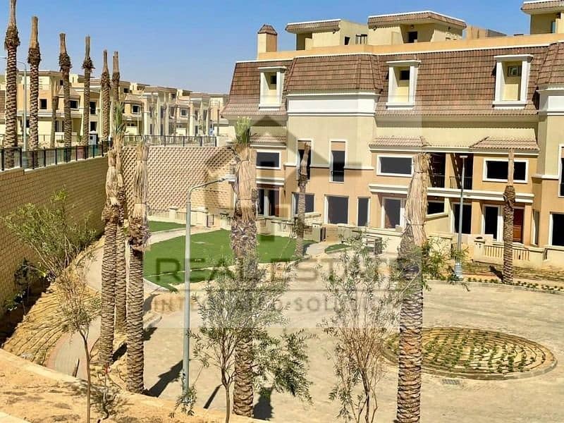 For sale The most affordable townhouse on the market 206 meter at the price of an apartment in new cairo 7