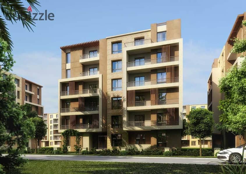 Apartment with a rooftop, 2 bedrooms for sale in Taj City Compound, First Settlement. 7