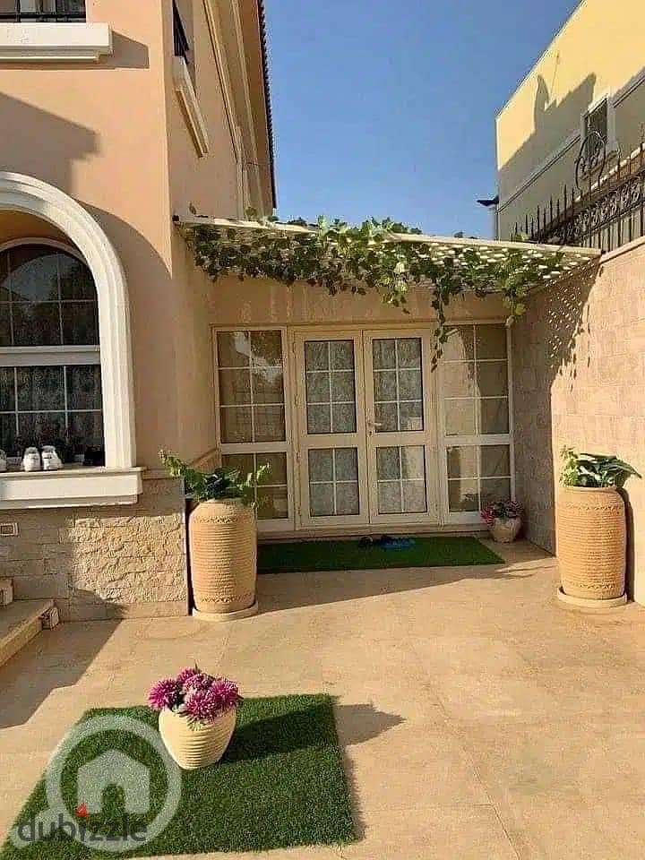 S Villa for sale, area 239 m + garden and roof in the newest phases of Sarai New Cairo Compound 9