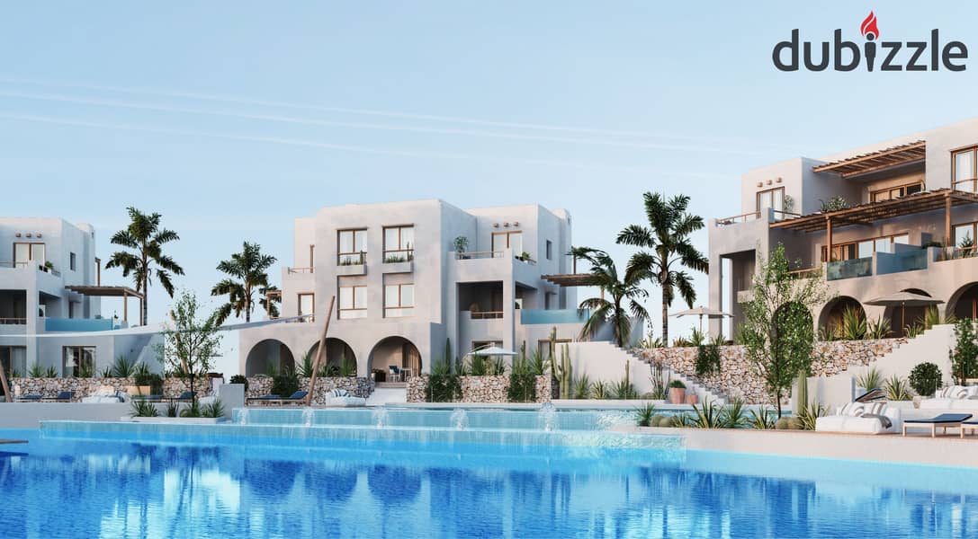 Own a villa in Makadi Heights, Hurghada, directly on the beach. 1