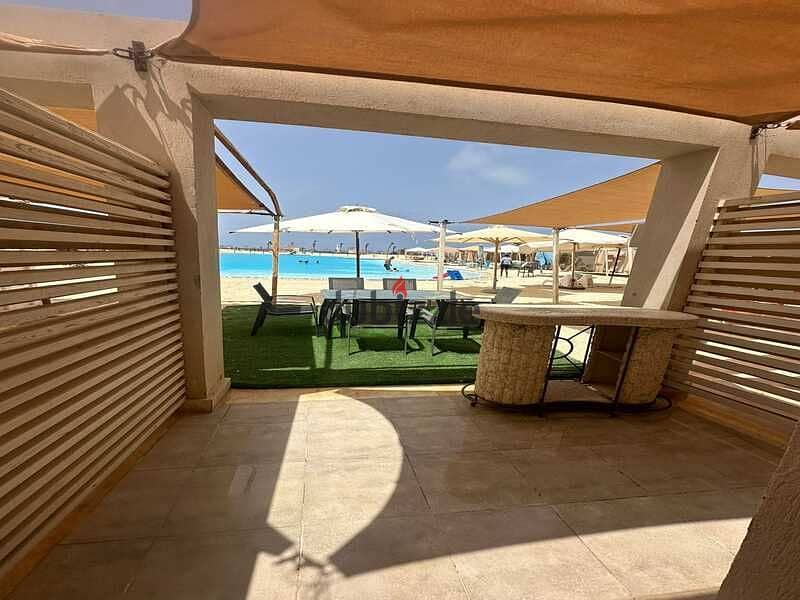 عاين كابين علي البحر 62م للبيع في هاسيندا الساحل Received a 62 sqm cabin on sea for sale hacienda 0