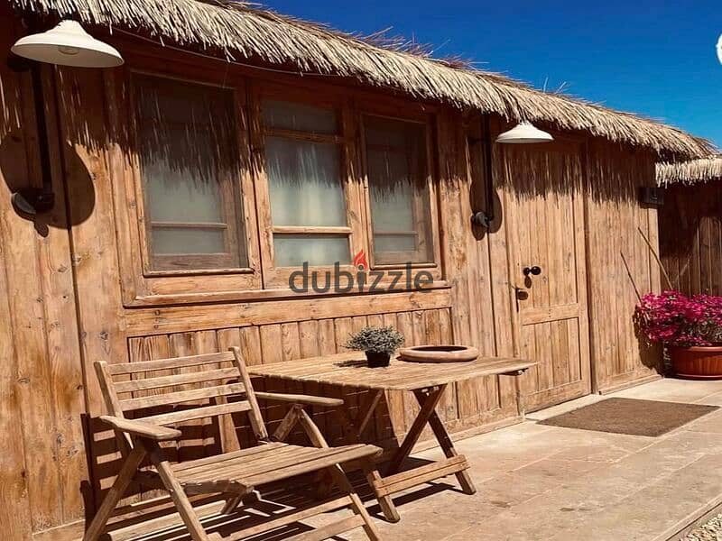 عاين كابين علي البحر 62م للبيع في هاسيندا الساحل Received a 62 sqm cabin on sea for sale hacienda 4