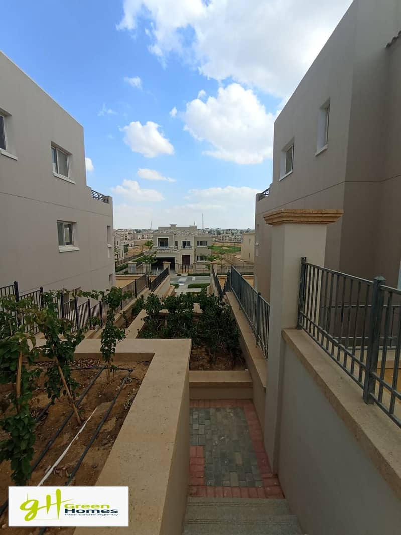 Twin House for Sale Fully finished Ready to move with good location and view at  Uptown Cairo,  Mokattam 2