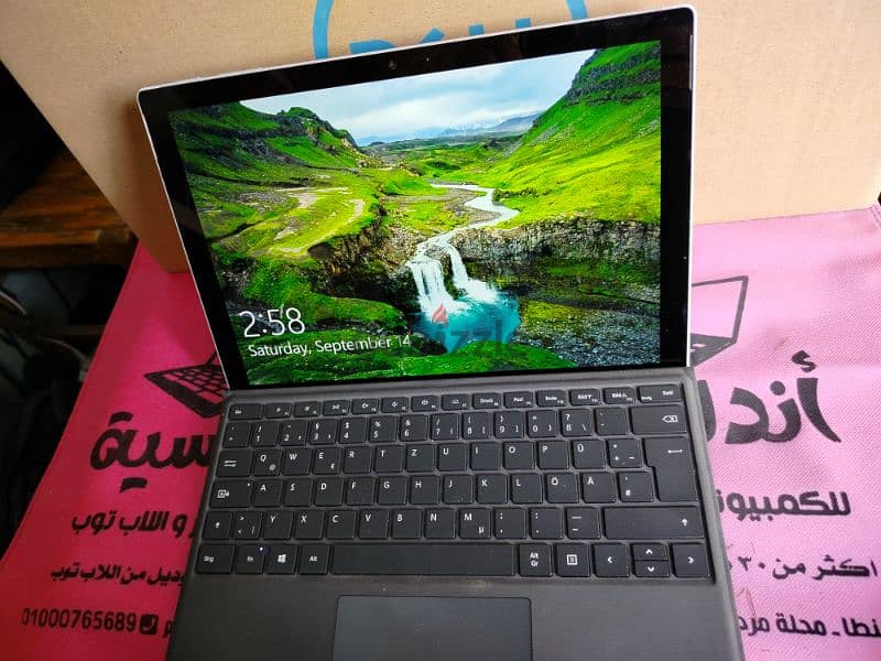 microsoft surface pro 5 Core i5 7th tablet&laptop touch 4