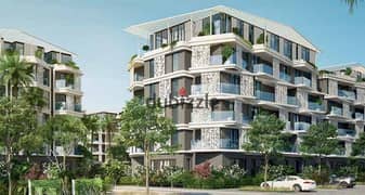 Apartment with a garden for sale, fully finished in Badya, Palm Hills, directly Mall of Arabia. 0