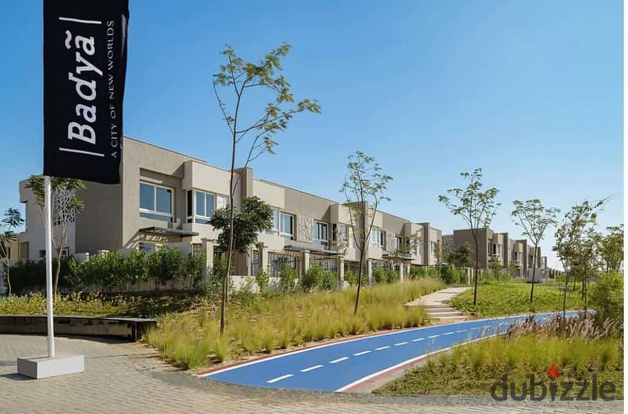 Apartment with a garden for sale, fully finished in Badya, Palm Hills, directly Mall of Arabia. 10