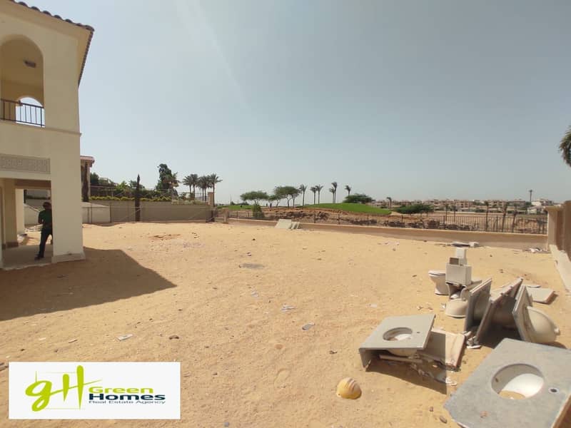 Standalone for Sale Fully finished Ready to move with Golf view direct at  Uptown Cairo,  Mokattam 2