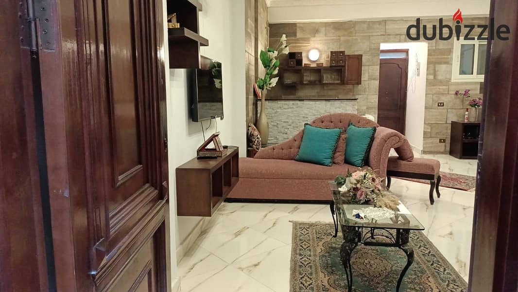 Fully furnished Apartment with garden for rent ready to move in, in Al Nares 3 9