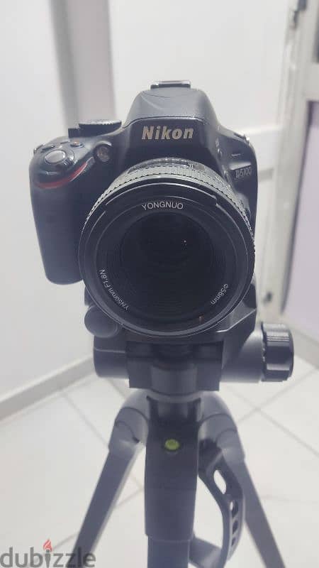 Nikon D5100 with 50mm and 18-55 lens 3