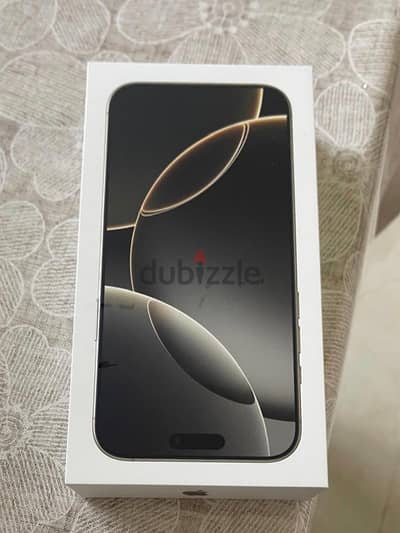 i phone 16 pro max 256 gb sealed