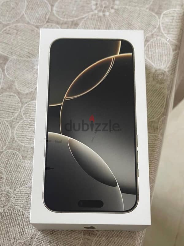 i phone 16 pro max 256 gb sealed 0