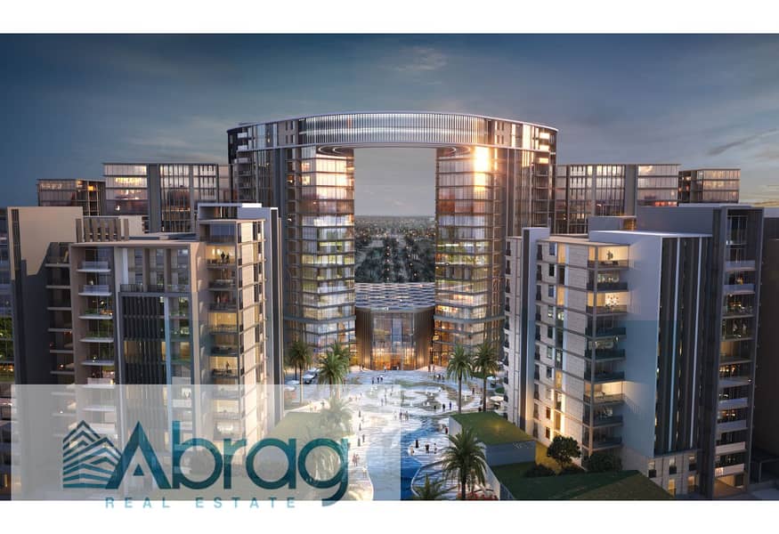 Resale Apartment In Sheikh Zayed Zed West Compound Zed Towers at a special price View Panorama The best phase psr 11