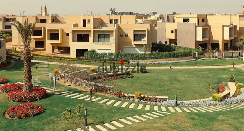 "Pay the down payment and receive the apartment in Garden while standing in front of Nile University, Compound Joya. 0