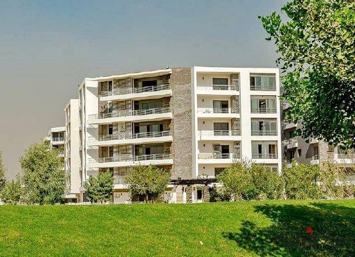 3-Bedroom Apartment with a Large Garden in Taj City Compound 10