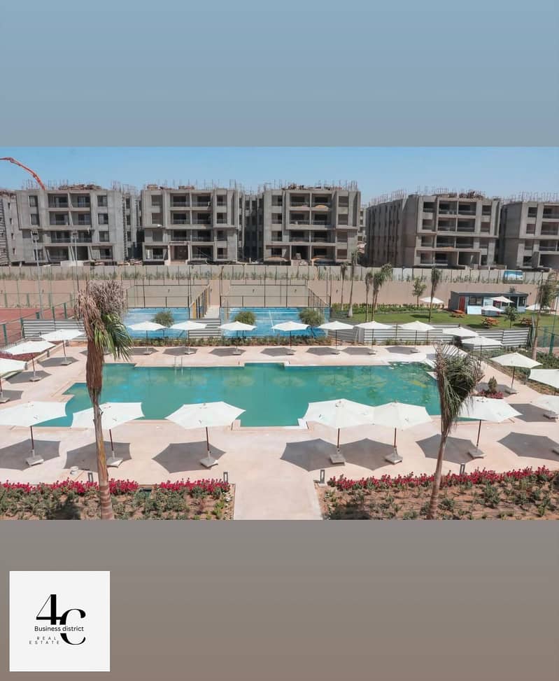 Apartment 178m for sale fullyfinished at the lowest price with instalments view Landscape in Al Marasem Fifth Square Golden Square in Fifth Settlement 1