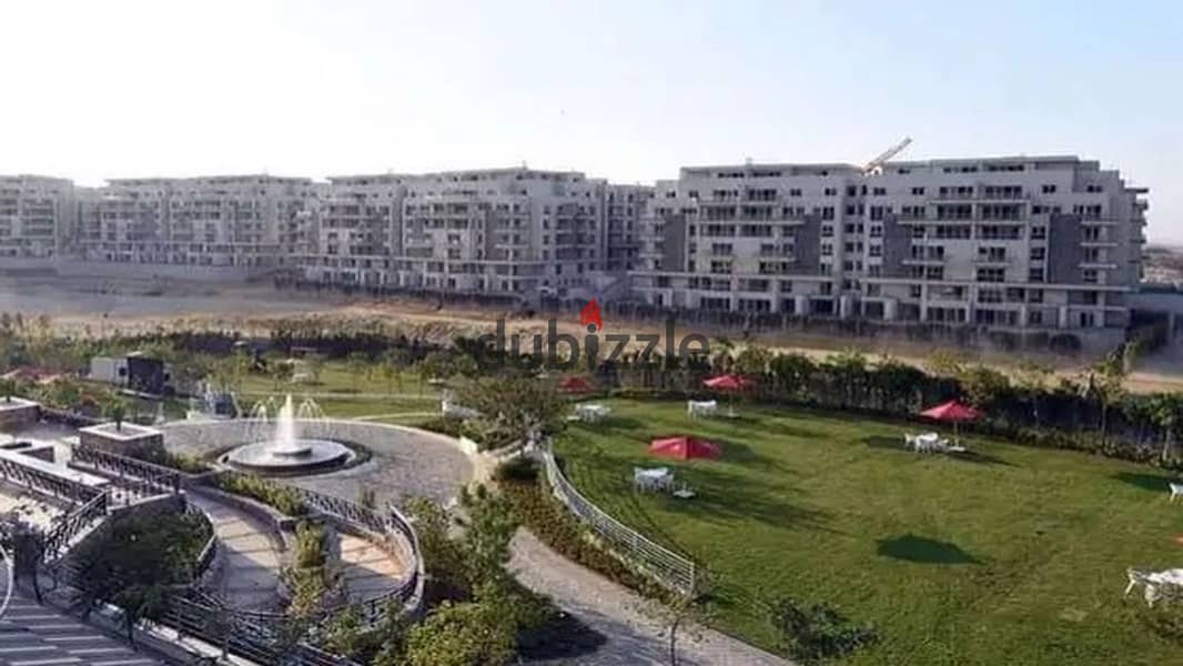 شقة بجاردن للبيع ريسيل استلام فوري في Club park اي سيتي Mountain View iCity 6