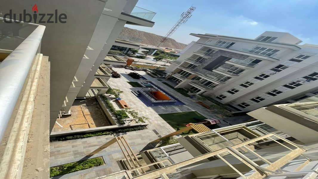 شقة بجاردن للبيع ريسيل استلام فوري في Club park اي سيتي Mountain View iCity 8