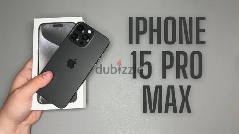 iPhone 15 Pro Max 256 GB Black 2