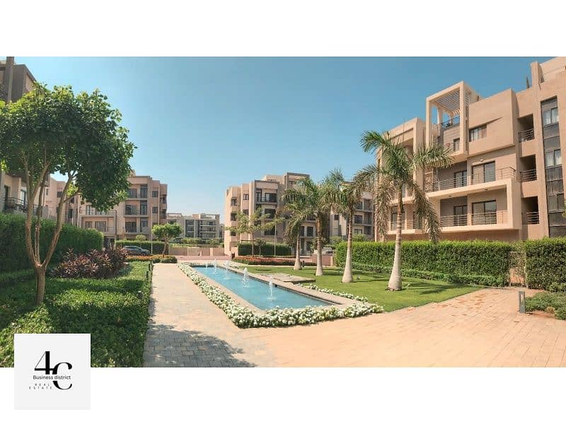 At The Lowest Price In Golden Square Apartment 130m fully Finished With Installments Lowest Downpayment With best View In Fifth Square Al Marasem 4