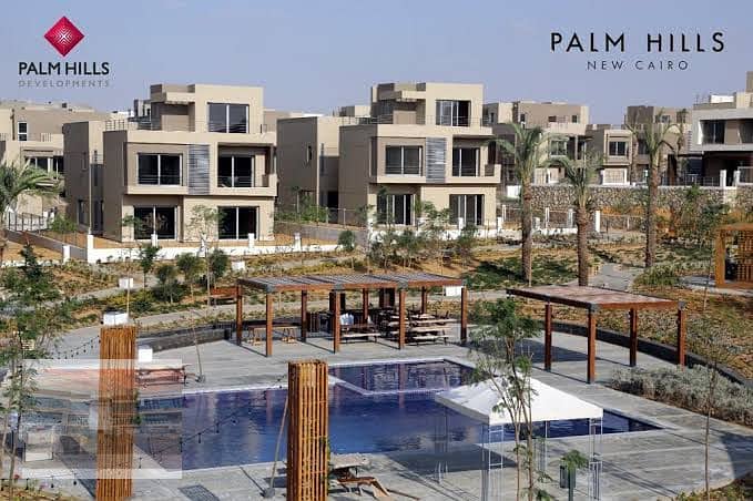 Apartment best price-2 bedroom-very prime location-ready to move in palm hills new cairo 7