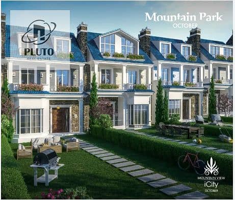 Mountain view i city october Ready to move apartment 130 sqm with DP 2,700 4