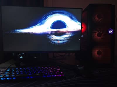 pc and monitor 180hz  rtx4060 bundel