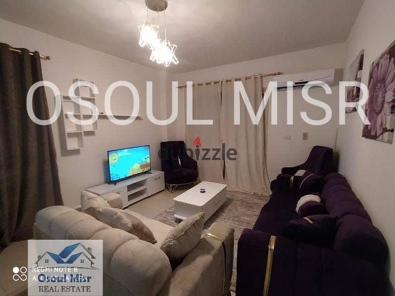 Furnished apartment for rent in Mostakbal Building 6