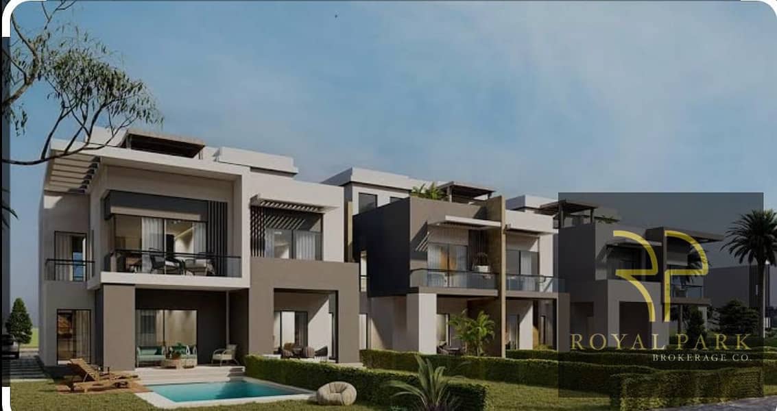 For sale townhouse corner in The Valleys Hassan Allam Mostaqbal City 1