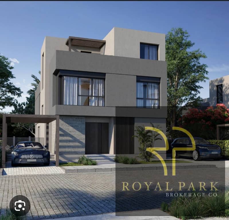 For sale townhouse corner in The Valleys Hassan Allam Mostaqbal City 4