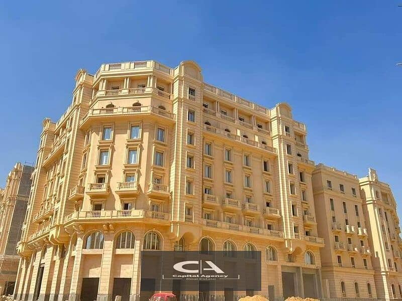 شقه للبيع في قلب العاصمه الاداريه في كمبوند جاردن سيتي | بمقدم 5% فقط واقساط تصل الي 12 سنه * New Garden City * 0