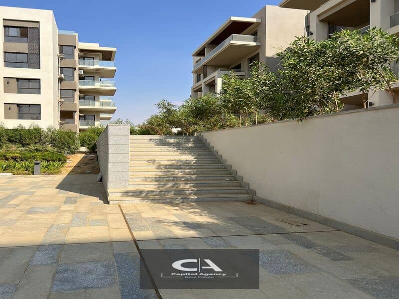 Apartment for sale in a private garden for immediate delivery, fully finished, in The Address East, with only 15% down payment and installments 2