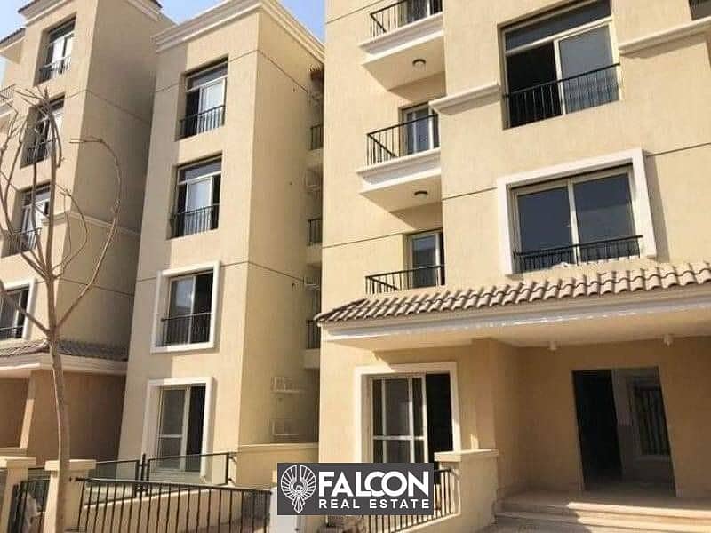 For sale, an apartment in Saray Al Mostakbal City Compound next to Madinaty, with only 10% down payment, the rest of the amount in installments over 8 6