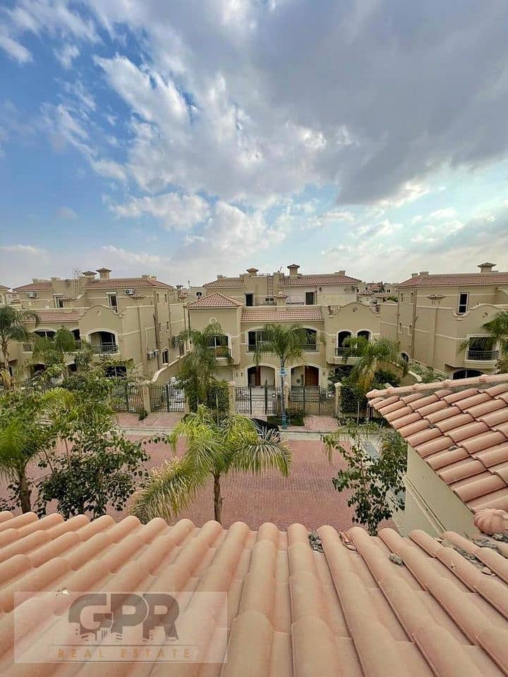 كاش ومعاينة فوري I  توين هاوس في لافيستا خلف الجامعه البريطانية بسعر مميز / ready to move twin villa 222sqm in la vista el patio near to madinaty 0