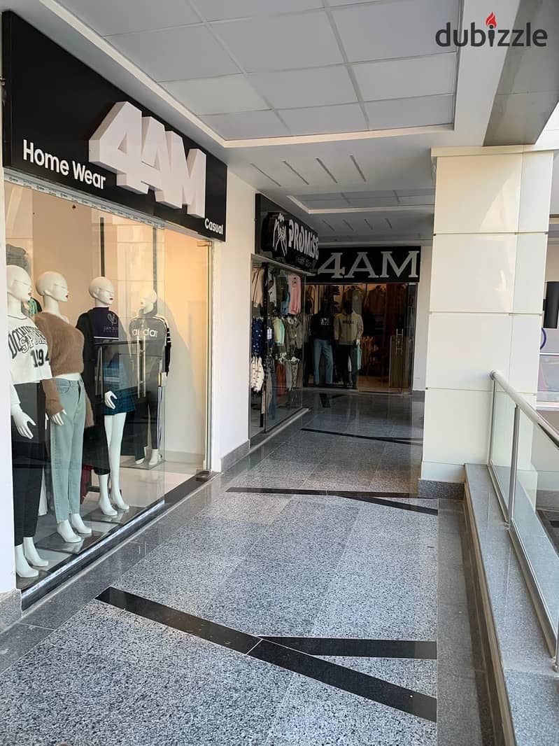 For sale: A commercial store in Shorouk, area of ​​16 square meters, from the owner directly on the front of the mall 8