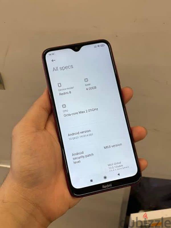 كسر زيرو بكل مشتملاته الأصلي Xiaomi Redmi 8 بلمعته 1