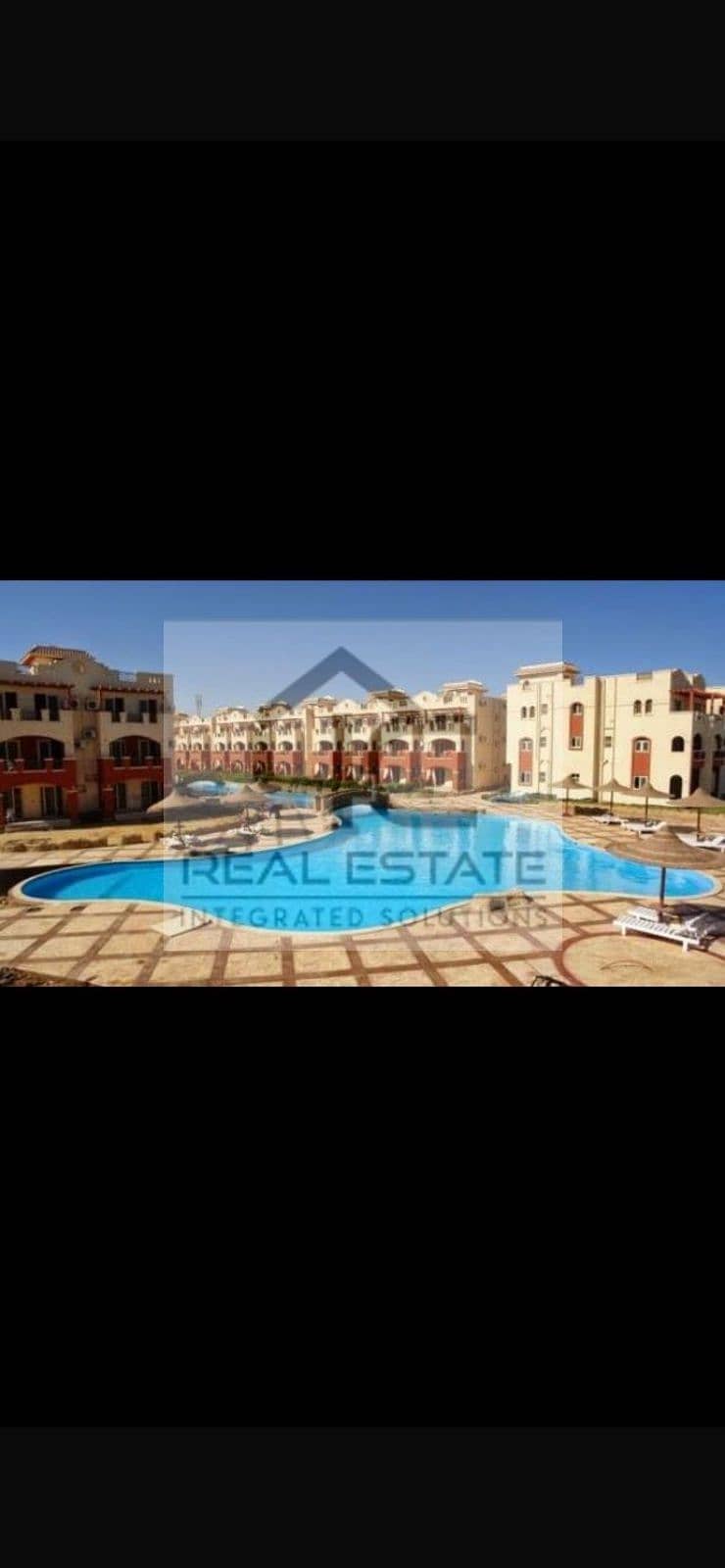 2 bedrooms Chalet 90m for sale in Laserena Ein Al Sokhna with a very prime location Sea view and pool view. 3