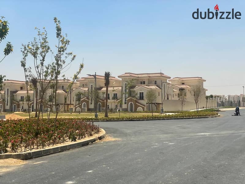 Finished villa largest land area in Maqsad, installments 4