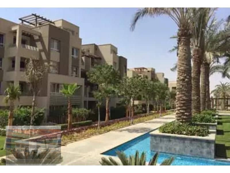 Apartment-3 BR-Fully finished + AC's and Lagoon view-Prim location  -Park view New cairo 6